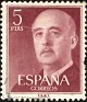 Spain 1960 General Franco 5 Ptas Castaño Edifil 1291